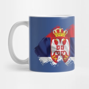 Flag of Serbia Mug